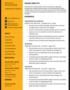 resume building key points